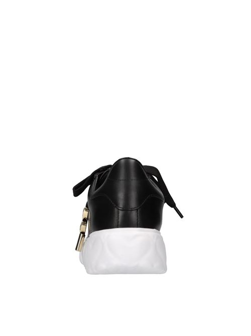 Sneakers in pelle ed ecopelle LOVE MOSCHINO | JA15054G1MIA400ANERO